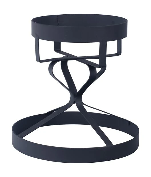 Fakkelholder - Høyde 14 Cm, Svart