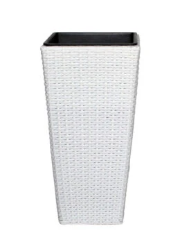 Potte New York - Lengde 30 Cm, Hvit