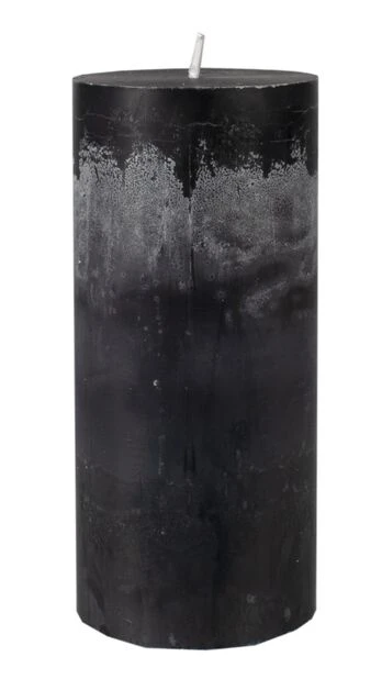 Kubbelys - Høyde 15 Cm, Svart