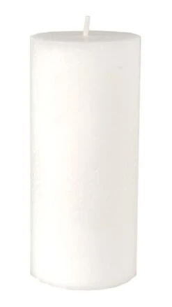 Kubbelys - Høyde 15 Cm, Hvit