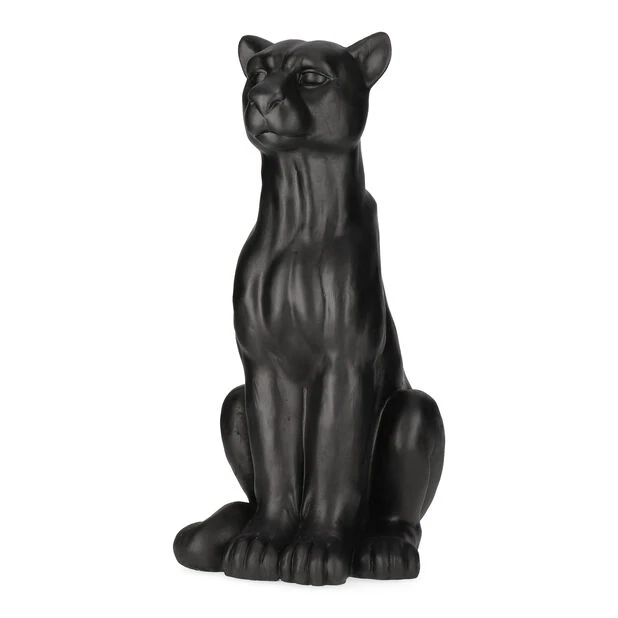 Dekorasjon Jaguar - Høyde 40 Cm, Svart
