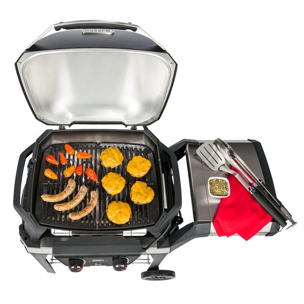 Elektrisk Grill Weber Pulse 2000 Med Vogn - Lengde 112 Cm, Svart - Bilde 5