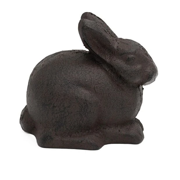 Hagedekorasjon Kanin - Lengde 12 Cm, Brun