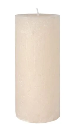 Kubbelys Rustikk - Høyde 15 Cm, Offwhite