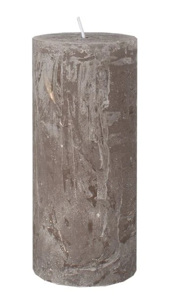 Kubbelys Rustikk - Høyde 15 Cm, Grå
