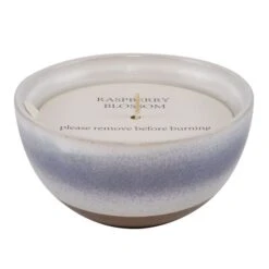 Duftlys I Skål Bringebær - Ø10 Cm, Rosa