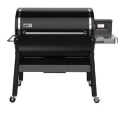 Pelletsgrill Smoke Fire EX6 GBS Weber - Lengde 140 Cm, Svart