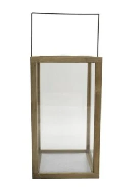 Lykt Woody - Høyde 36 Cm, Tre